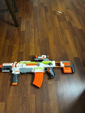 Nerf N-Strike B1538 Modulus ECS-10 Blaster with the Multiple Gear Upgrades
