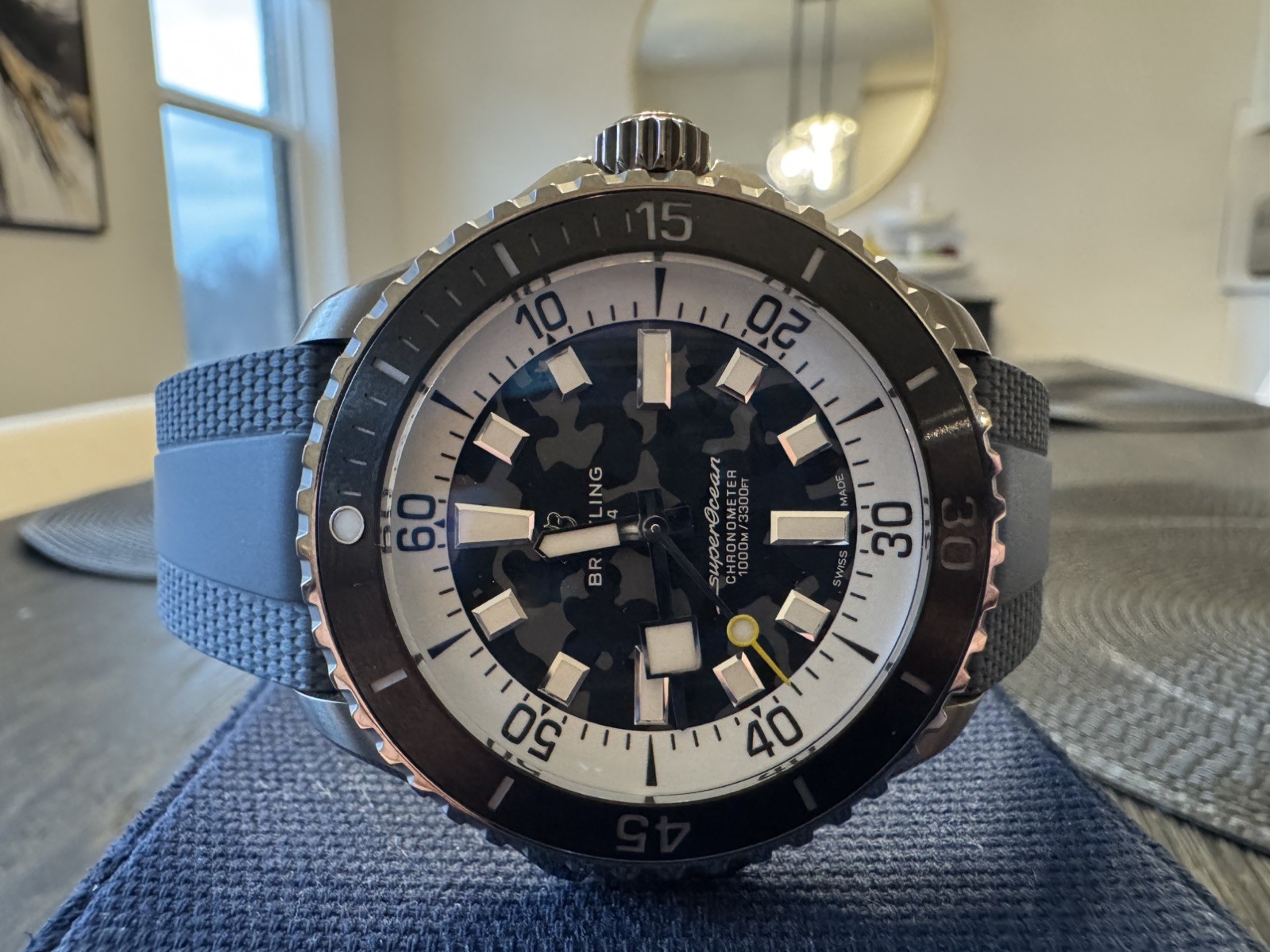 Breitling Superocean Automatic 46 Super Diver Gre… - image 1