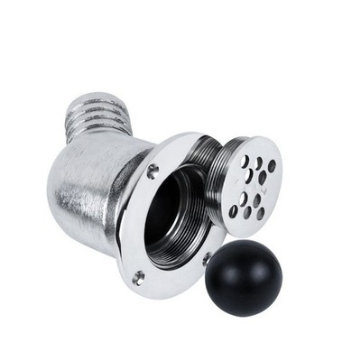 Bootsbodenablauf mit Silica Sol Casting 316 SS Scupper Winkel für Yacht Wohnmob