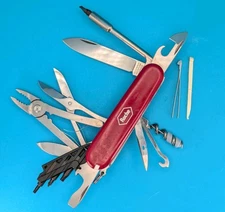 Victorinox Cybertool M (34) Swiss Army Knife Multi Tool! Red!