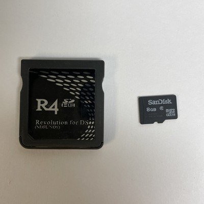 R4 Upgrade Revolution Flash Card for Nintendo DS DS Lite with 8 GB microSD Card