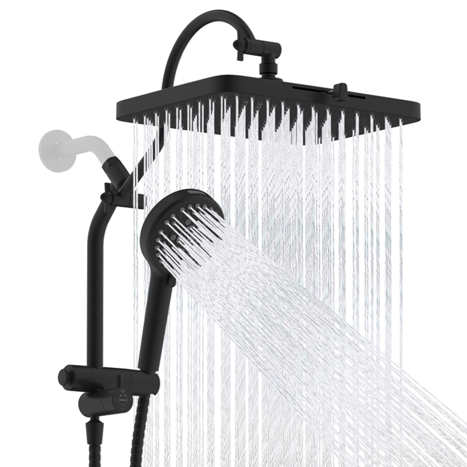 13 Inch High Pressure Rainfall Shower Head With Handheld Spray Combo Adjustable
Opens in a new windo