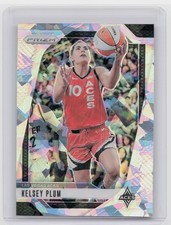 2024-25 Panini Prizm WNBA Kelsey Plum Ice Prizms #77 Aces