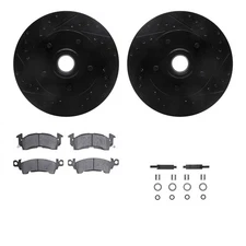 For GMC C15/C1500 Pickup 71 Brake Kit eLINE Series Drilled & Slotted Front Brake