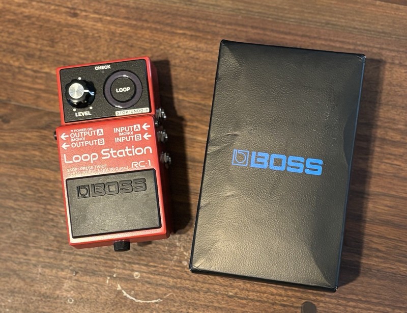 Boss RC-1 Loop Station Guitar Effects Pedal - Open Box