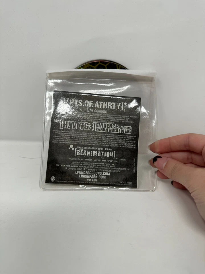Linkin Park “Pts.OF.Athrty / H! VLTG3” CD Single 2002 Promo Rare - Image 3 of 4