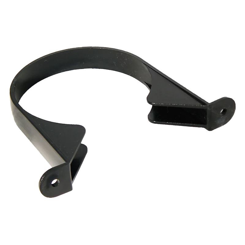 FLOPLAST 110mm Soil Pipe Clip Black - Bag of 10 - Image 2