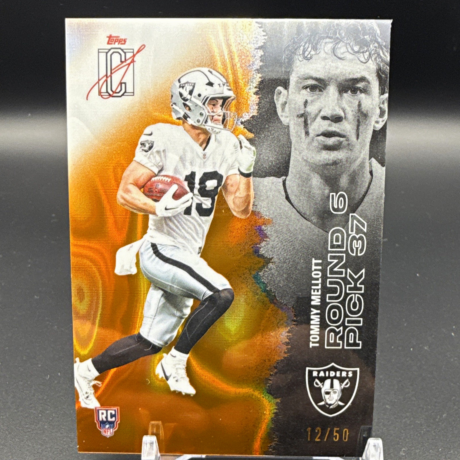 Tommy Mellott Topps Signature Class #236 Orange