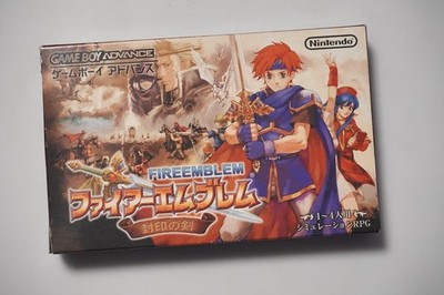 Game Boy Advance Fire Emblem Binding Blade boxed + Reg Japan GBA game US Seller