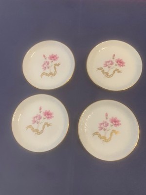 Viktorianische antike Aynsley Fine Bone China Porzellan dekorative Untersetzer