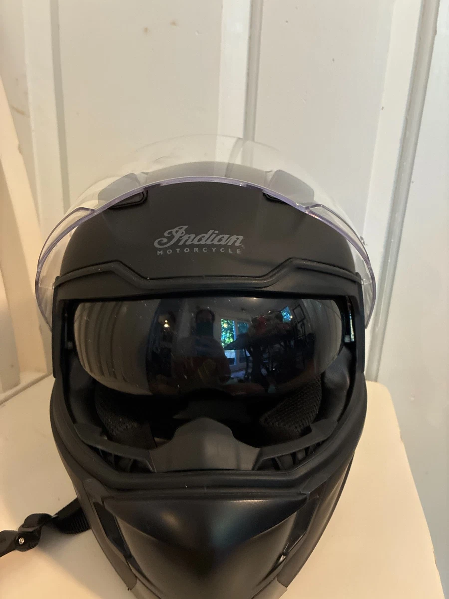 bike helmets online india ebay Indian Motorcycle Modular Matte Helmet, Black fog Pinlock Indian Motorcycle Half Helmet With