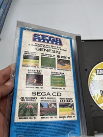 Jurassic Park -&nbsp; Sega CD  Complete CIB w/ Manual Tested 