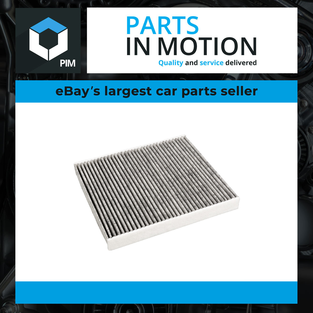 Pollen / Cabin Filter fits VW TAIGO CS1 1.0 2021 on Blue Print 2Q0819653 Quality
