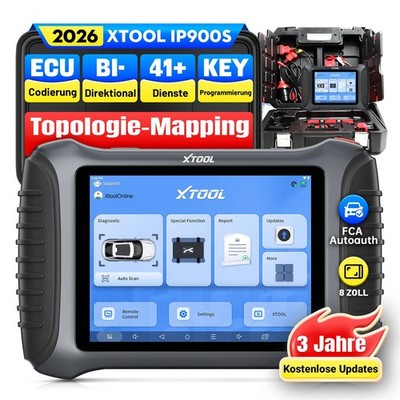 2026 XTOOL IP900S KFZ OBD2 Diagnosegerät Scanner Alle System ECU Codierung IMMO