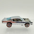 Vintage Hot Wheels Redline 1969 King Kuda Chrome Club Diecast