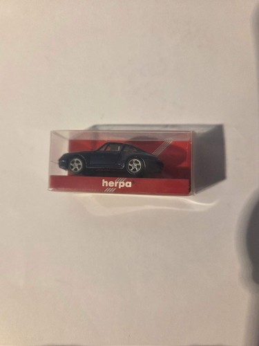 Vehículo Herpa HO 28646 Porsche 911 Carrera 4 montado azul | Zustand: New