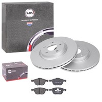 ABS Bremsscheiben 278Mm + BelÄGe Vorne Passend FüR Mazda 3 BK BL + 5 CR19 CW
