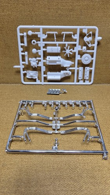 #ad #ad 1968 Dodge CORONET R T Conv 440 MAGNUM W 2 INTAKES 1:25 MPC Model Kit PARTS $8.95