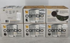 Cambio Roasters Coffee Pods k-cups Light Roast Donut Blend 60 Pods - NEW