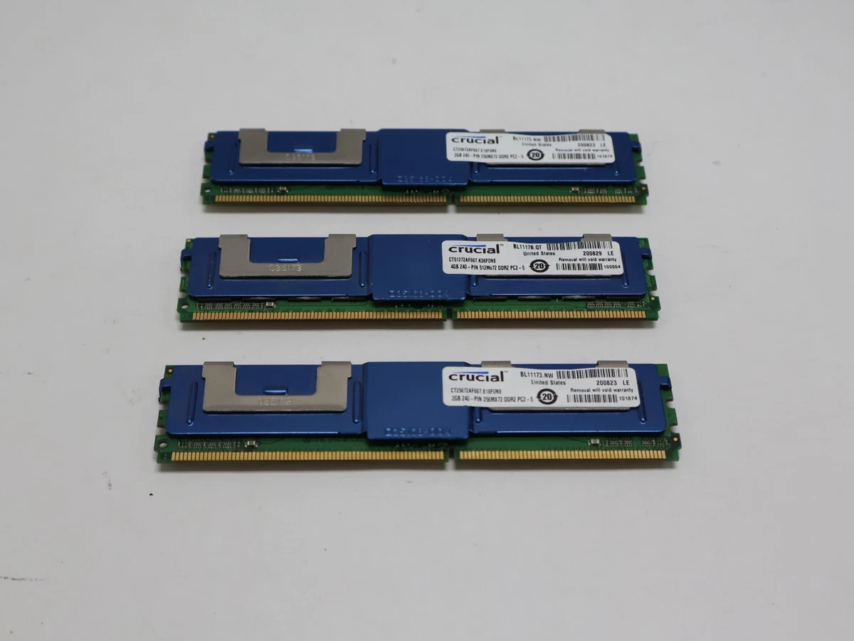 FB-DIMM PC2-5300 DDR2-667 8 GB Computer Memory (RAM) for sale | eBay