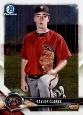 2018 Bowman #BCP113 Taylor Clarke Chrome Prospects NM
