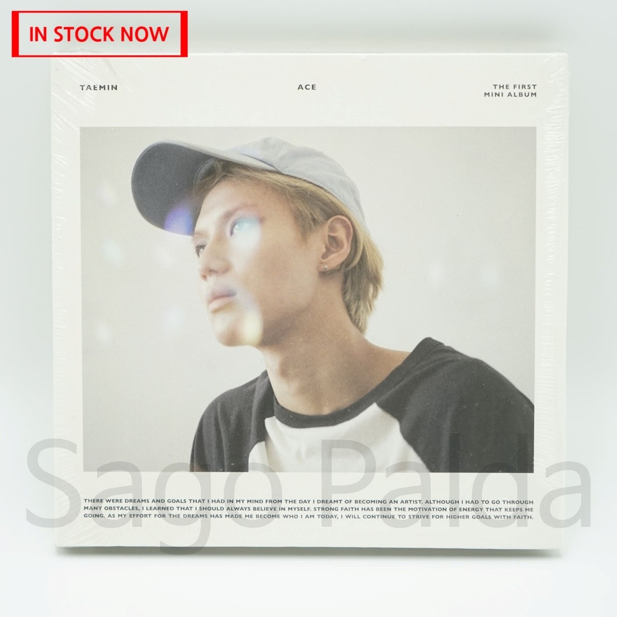 NEW Sealed SHINee Taemin - ACE White Ver. 1st Mini Album 2014 
