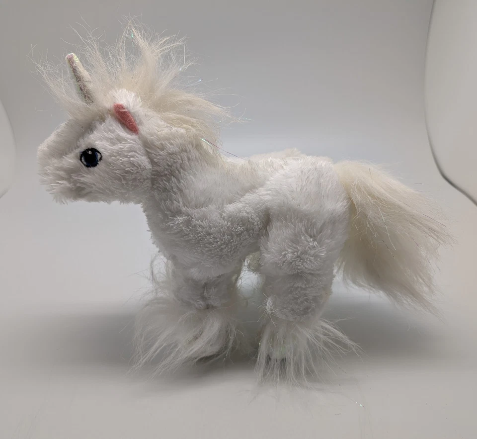 GANZ Webkinz & Lil Kinz Unicorn HM069 and HS069 Plush Toy NO CODE Flaw SEE DESC - Image 3 of 4