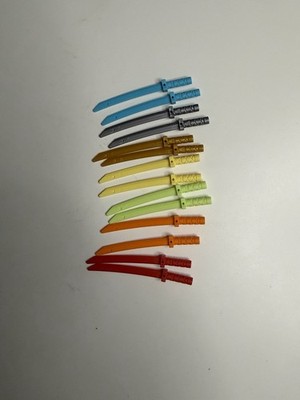 Lego Ninjago Multi-color Sword Lot