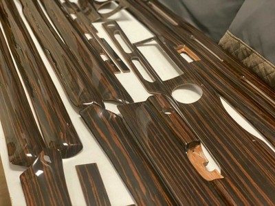 Ebony Wood trims dashboard set for Mercedes Benz W108 280S SE Short Body