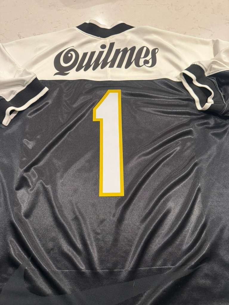 NIKE CABJ quilmes ボカジュニアーズ　サッカーユニフォーム Vintage Nike Boca Juniors Goalkeeper Jersey Medium M Long Sleeve