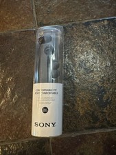 NIP Sony Comfortable Fit Port Stereo Headphones Earbuds Noise Isolat MDR-EX15LP