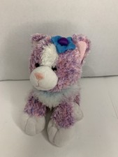 Animal Alley Pink Purple Cat Plush