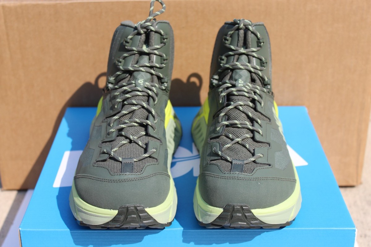 HOKA ONE ONE TenNine GTX Mens 10 Trail/Hiking Shoes/Boots Thyme NEW $275 HOKA ONE ONE TenNine GTX Mens 10 Trail/Hiking Shoes/Boots  main image 3
