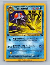 tentacruel pokemon card value Tentacruel [1st Edition] #44 Prices | Pokemon Fossil