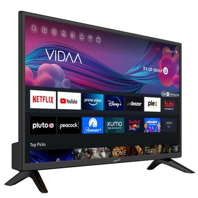 Supersonic 24'' LED Smart HDTV w DVD Player, AC/DC Compatible with Car Cord, 1080