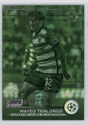 2022 Stadium Club Chrome UEFA Competitions /199 Mateo Tanlongo #25 Rookie RC 1o2