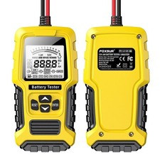 LCD Battery Tester for Cars 8 30VDC Measurement Range 650mm Cable Length