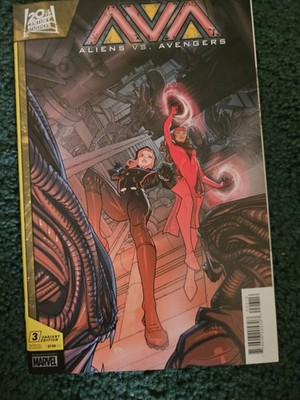 Aliens vs Avengers #3 Rare 