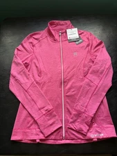 NWT WOMEN'S SUNICE ELENA LAYERS JACKET, SIZE: L, COLOR: MAGENTA MELANGE (J570)