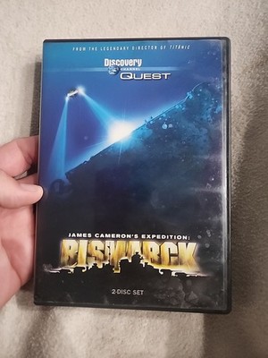 James Cameron's Expedition Bismarck 2002 2-disc DVD Discovery Channel - Works