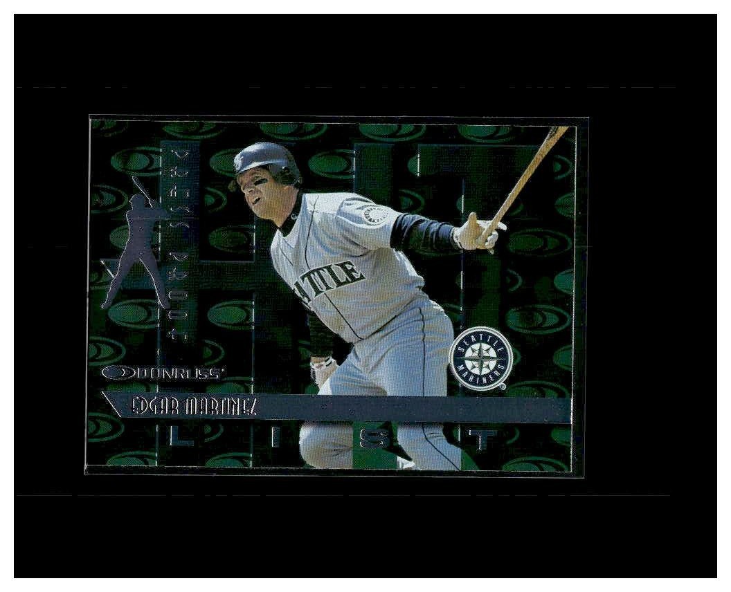 1997 Donruss - Hit List Edgar Martinez #408 Press Proof Silver /2000