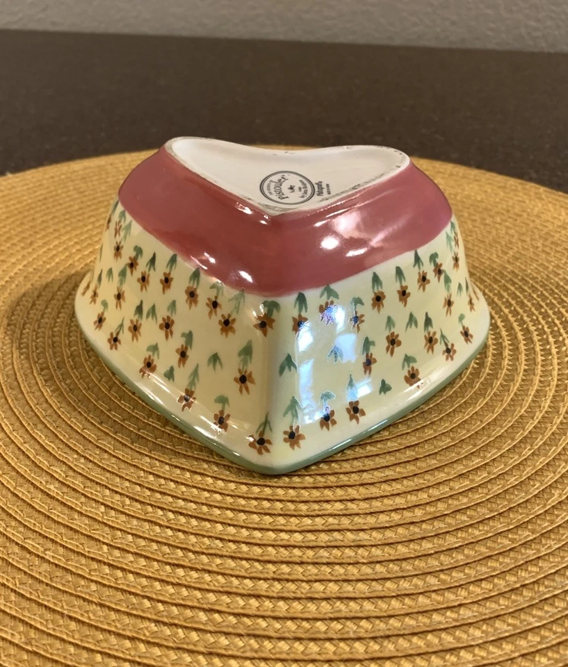 Редкая чаша в форме сердца Pfaltzgraff 'Pistoulet' 6,5 Вт от Jana Kolpen 2002 - Изображение 3 из 4