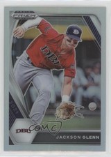 2021 Panini Prizm Draft Picks Silver Prizm Jackson Glenn #PDP133 8x7