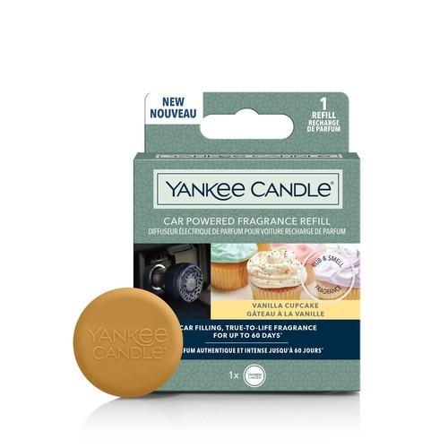 YANKEE CANDLE - Ricarica Car Powered Fragrance Diffuser Vanilla Cupcake