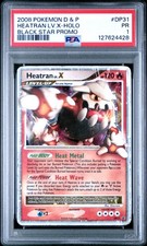 PSA 1 Heatran Lv. X DP31 Black Star Promo 2008 Pokemon Card on eBay