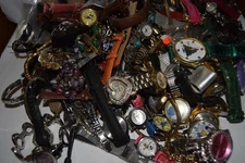 WOMEN'S Part's & Pieces Of Broken Watches(Parts Only)150 Watch Parts PIECES