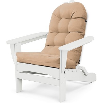 Adirondack Chair Cushion, Thick Indoor/Outdoor Rocking Chair Cushion with Hig...