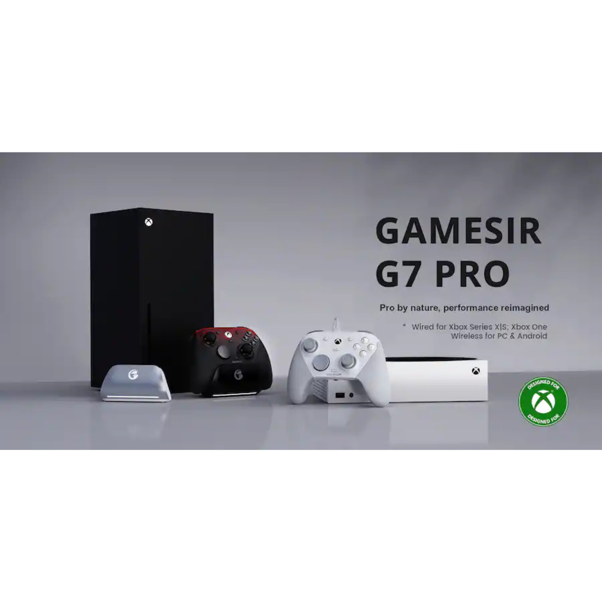 Gamesir G7 PRO TRI-MODE コントローラー　黒 GameSir G7 Pro Tri-Mode Xbox & PC Controller | Wireless Gaming