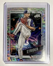 2024 Topps Cosmic Chrome - Spencer Strider #51 Nucleus Refractor