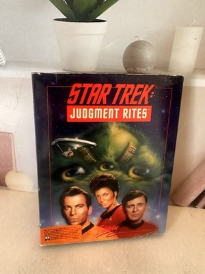 Star Trek: Judgment Rites (MS-DOS, 1993) CIB 11 3.5'' Disks PC